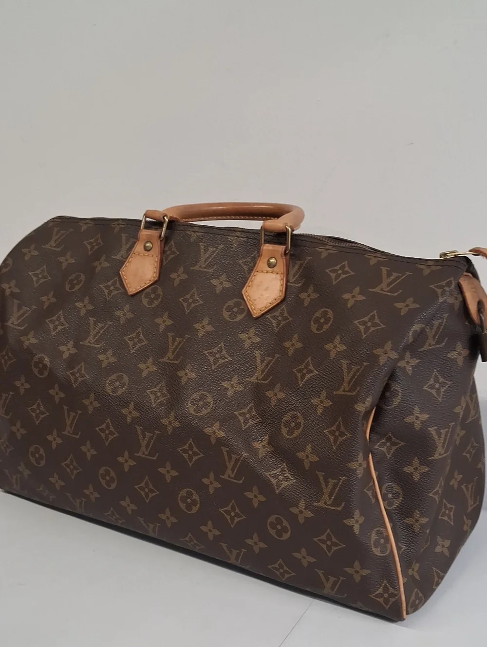 VINTAGE Louis Vuitton Speedy 40 Monogram Duffel Bag, Unisex